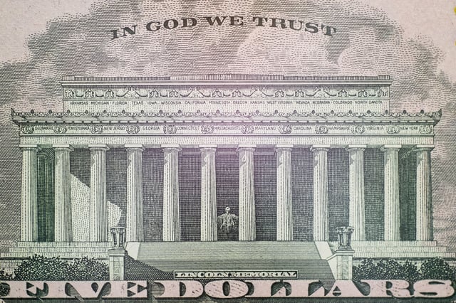 National Motto on U.S. bill