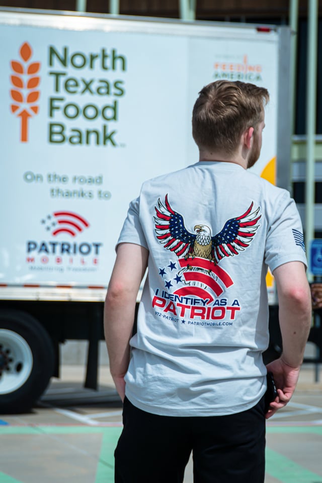 Patriot Mobile at North Texas Food Bank